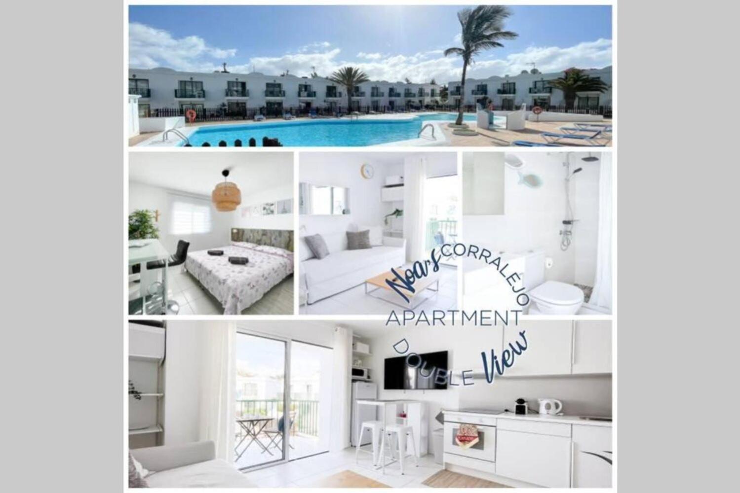 Sunny Noa'S Apartment Double Pool View- Wifi Fibra By Rentalfue Corralejo Exterior foto